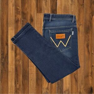 Wrangler Men's Indigo Straight Jeans